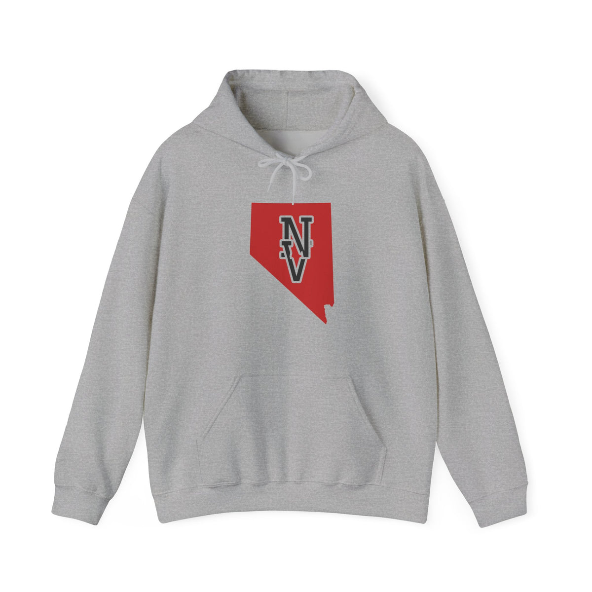 Nevada Varsity Monogram Map Hoodie