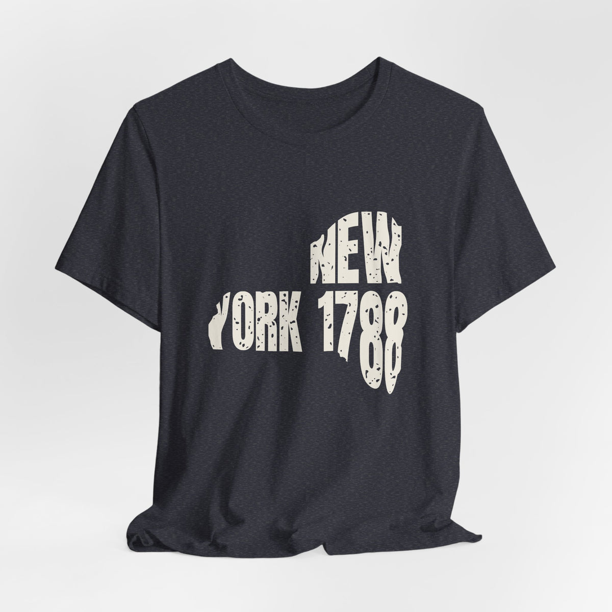 New York Vintage Letters Map T-Shirt