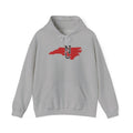 North Carolina Varsity Monogram Map Hoodie