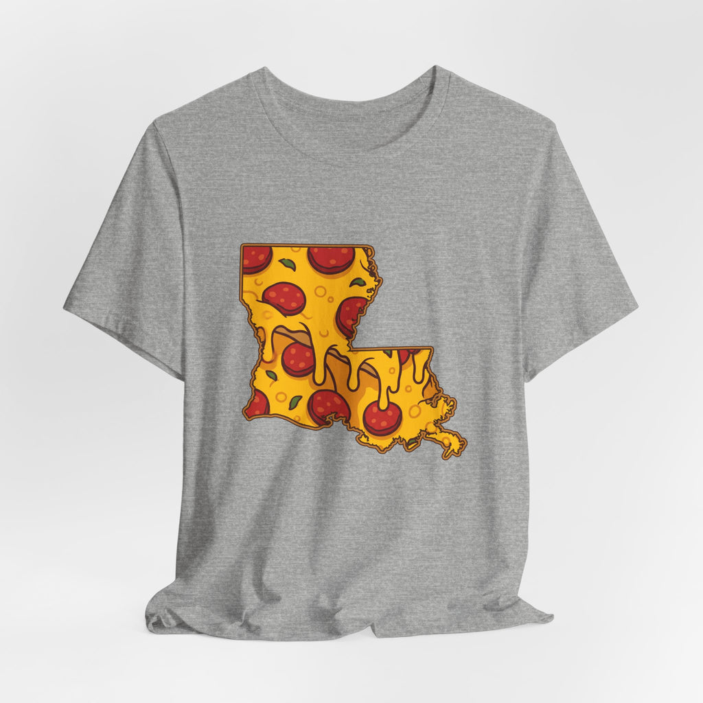 Louisiana Pizza Map T-Shirt