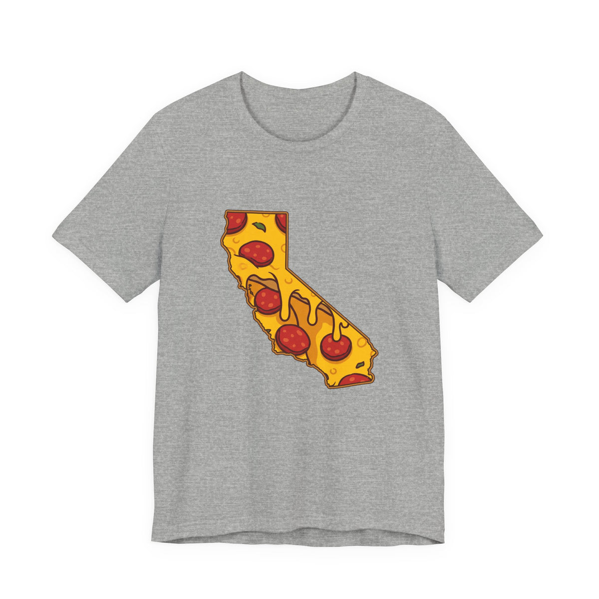California Pizza Map T-Shirt
