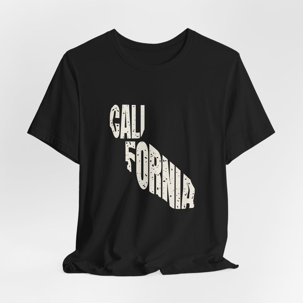California Vintage Letters Map T-Shirt