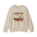 Vermont Foliage Report Retro Landscape Crewneck Sweatshirt