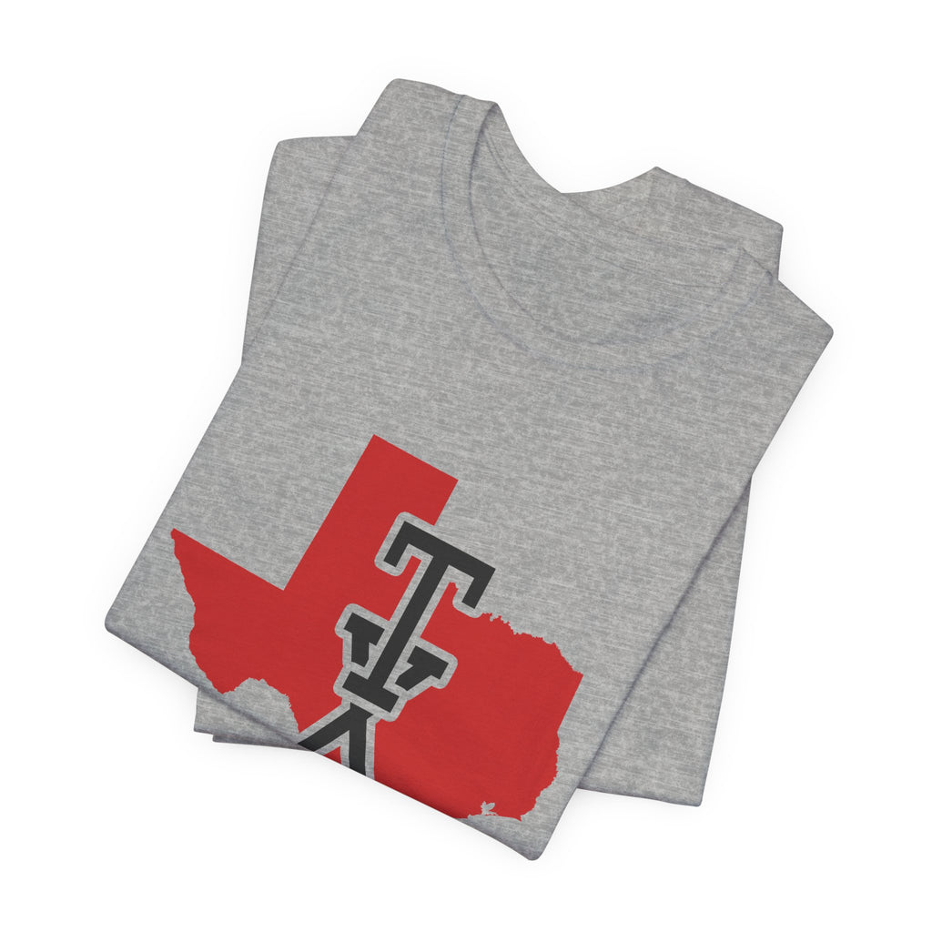 Texas Varsity Monogram Map T-Shirt