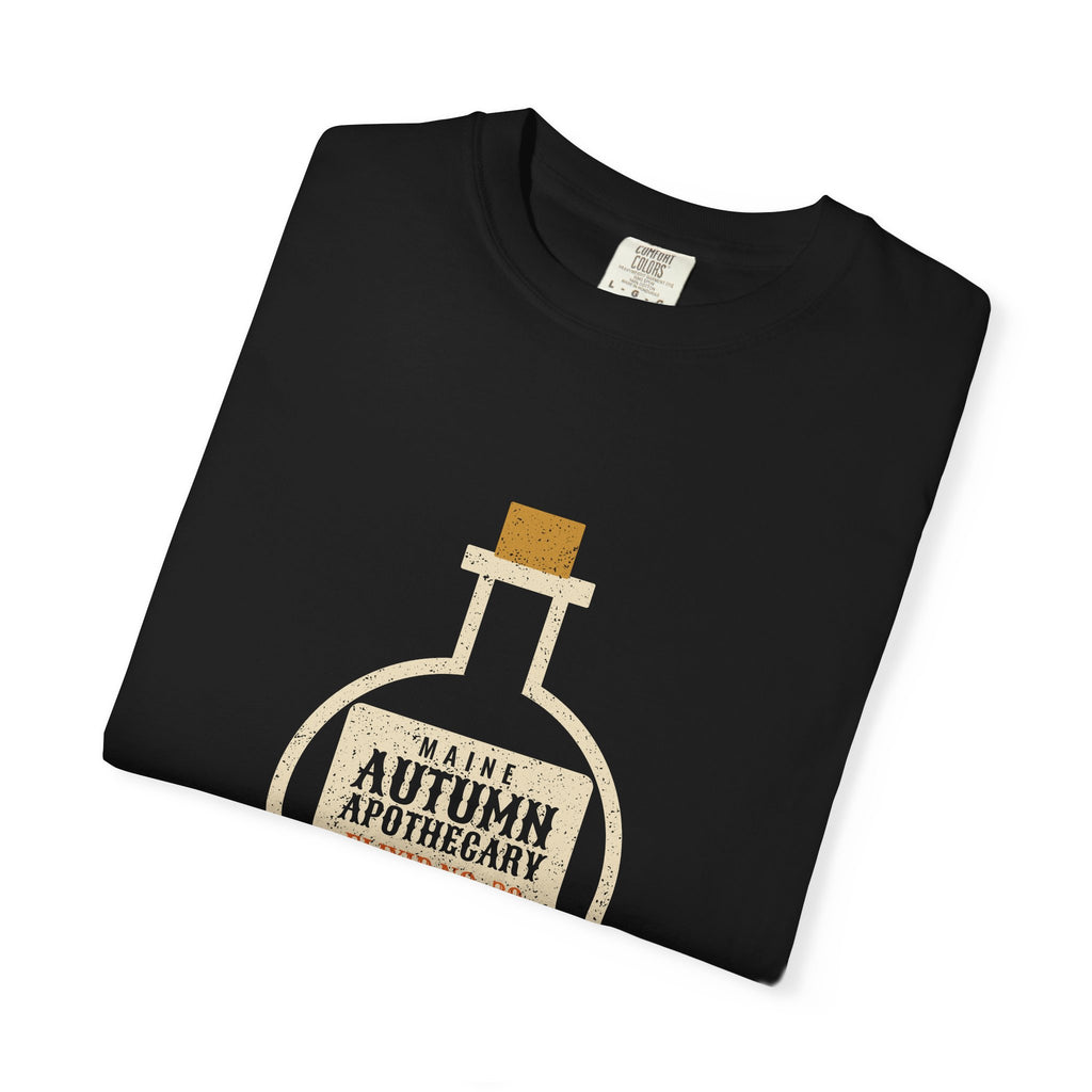 Maine Autumn Apothecary Flask T-Shirt