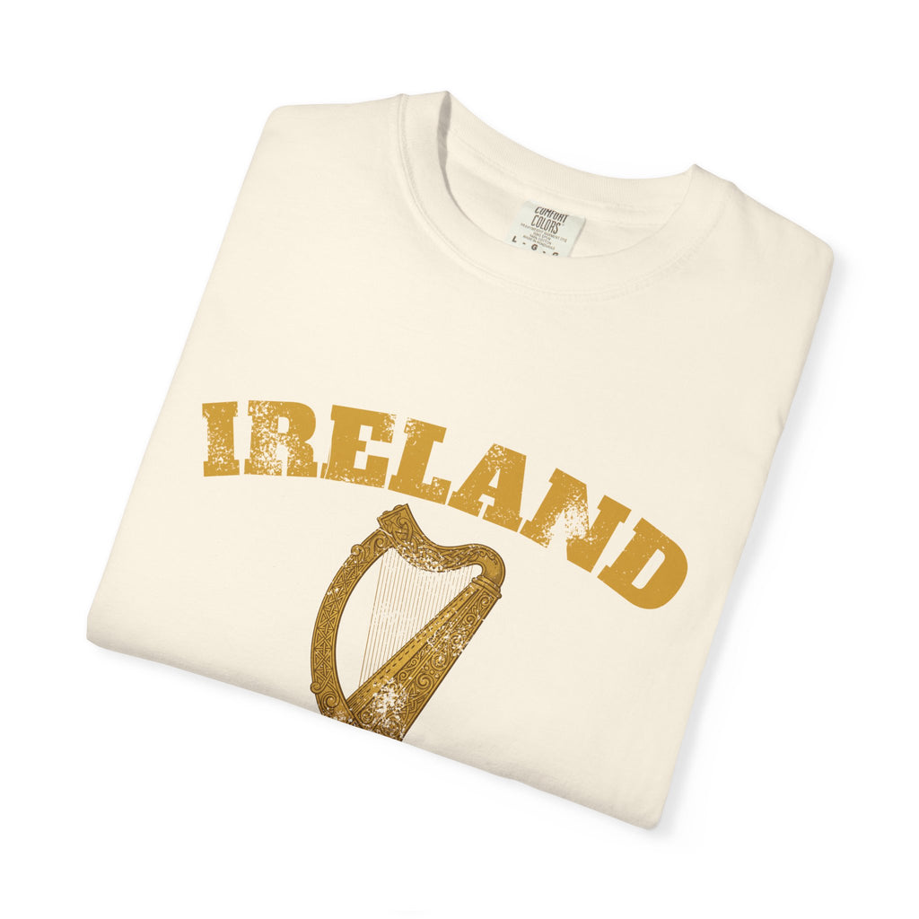 Ireland Vintage Celtic Harp Knotwork T-Shirt
