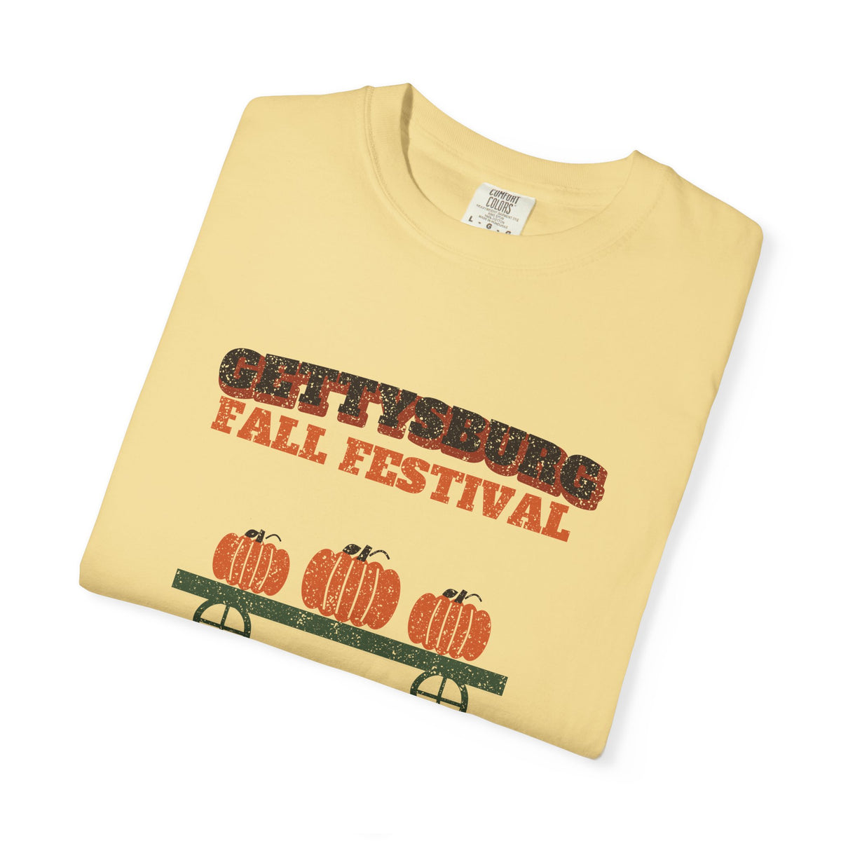 Gettysburg Pennsylvania Fall Festival Hay Wagon T-Shirt