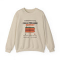 Pennsylvania Fall Foliage Report Map Crewneck Sweatshirt