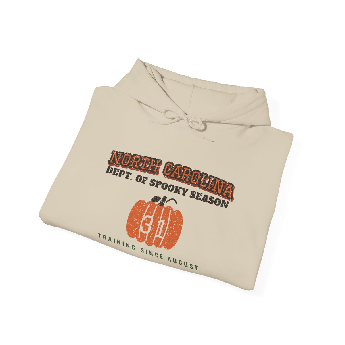 North Carolina Dept. of Spooky Season Varsity Hoodie