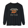 Tennessee Fall Foliage Report Map Long Sleeve Tee