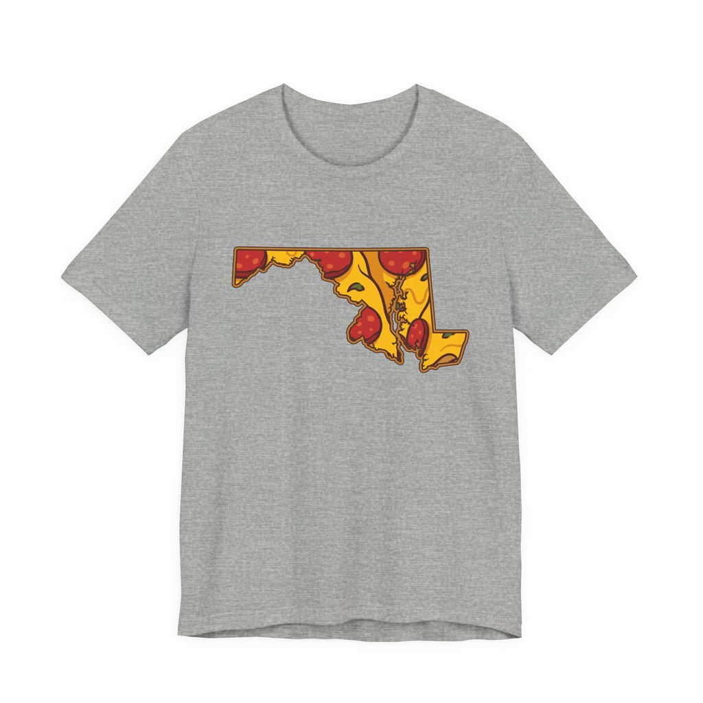 Maryland Pizza Map T-Shirt