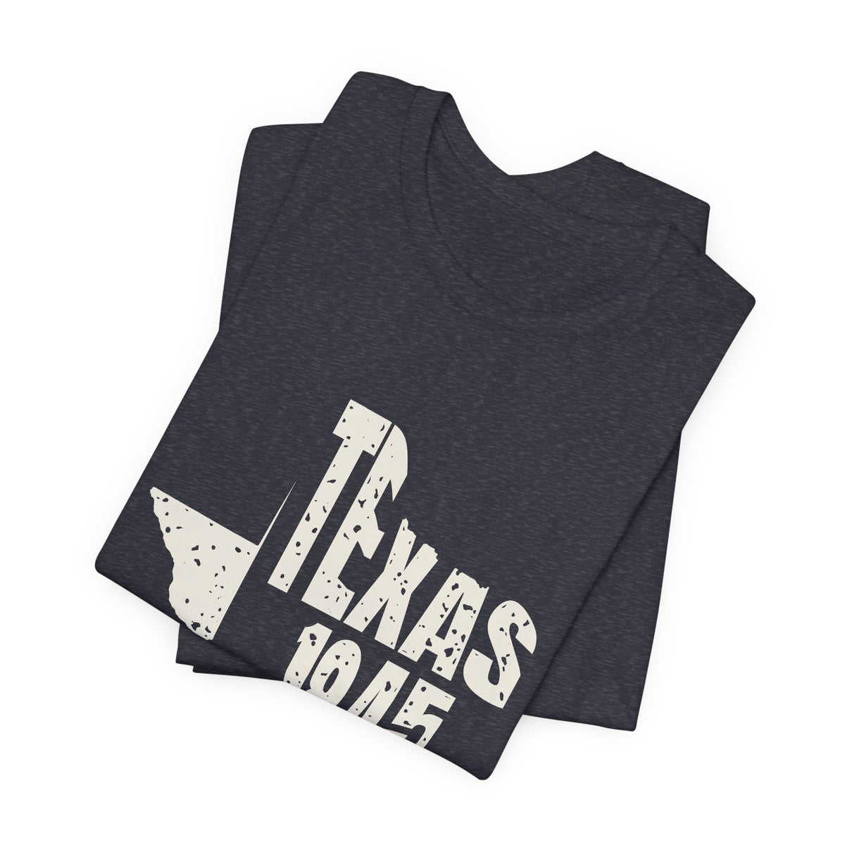 Texas Vintage Letters Map T-Shirt