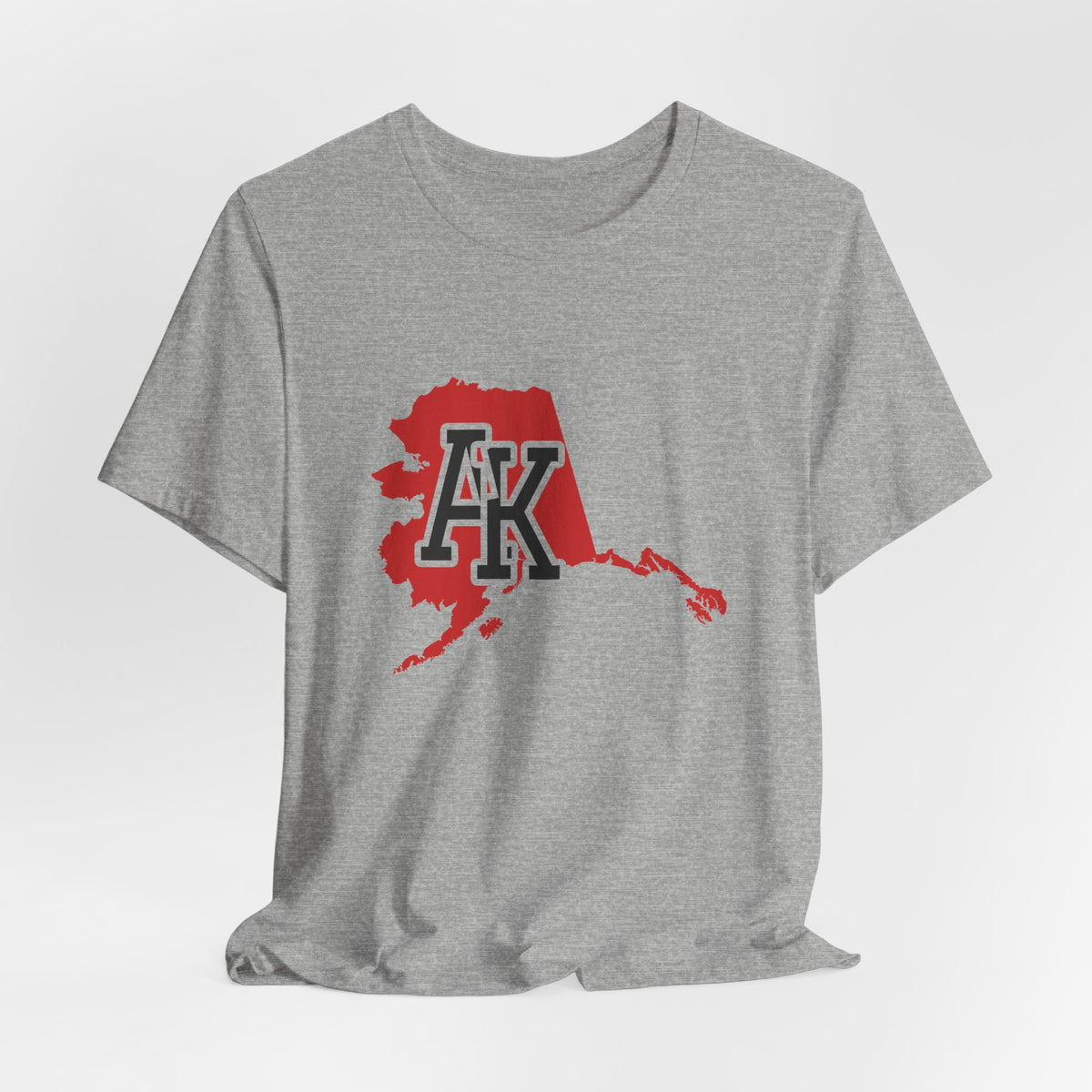 Alaska Varsity Monogram Map T-Shirt