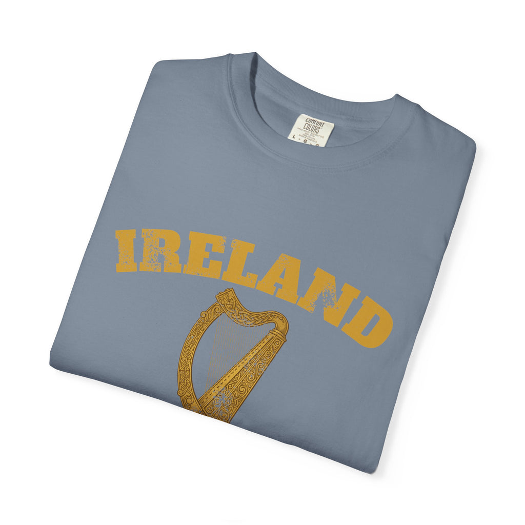 Ireland Vintage Celtic Harp Knotwork T-Shirt