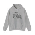 I Liked Buffalo Before It Was Cool Retro Hometown Hoodie