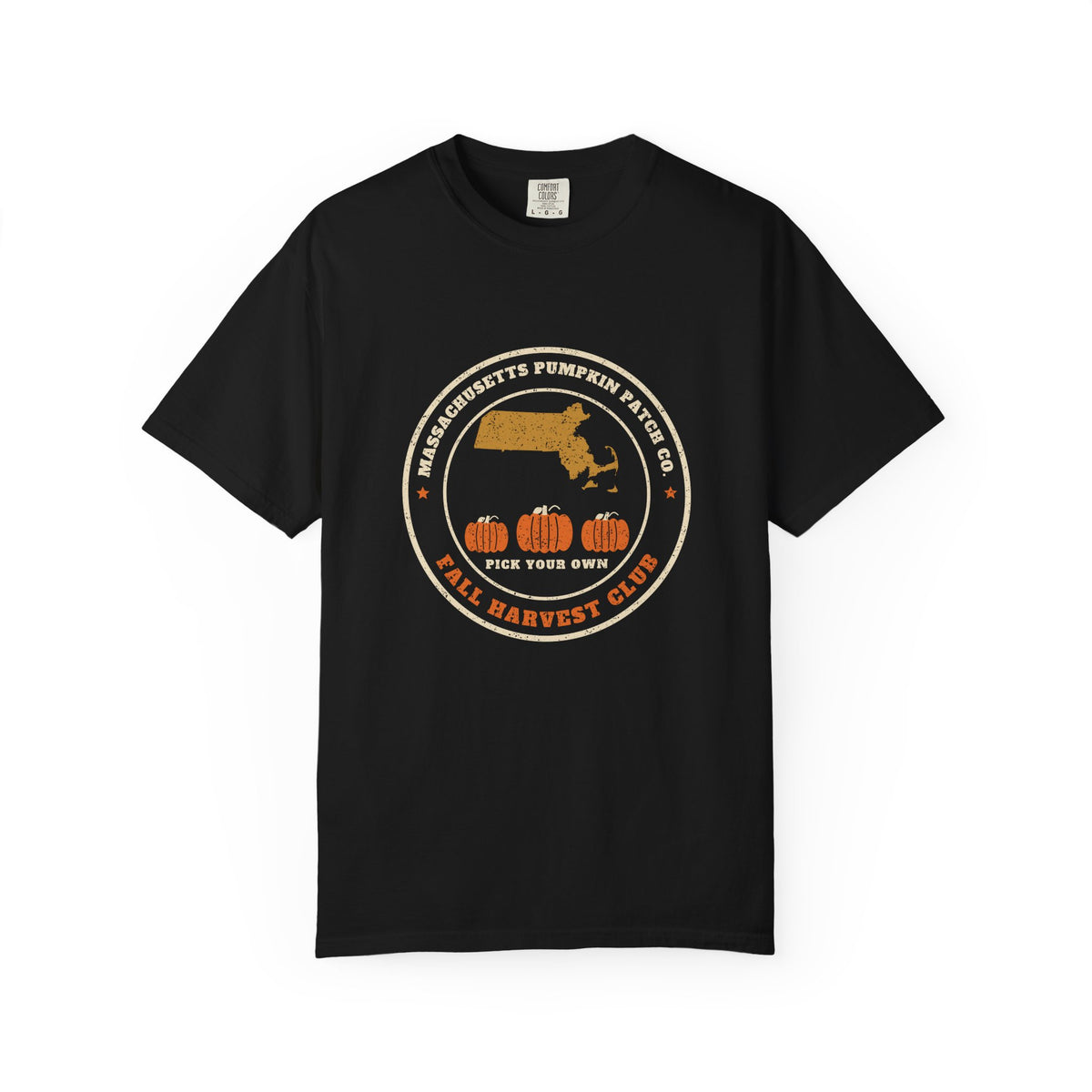 Massachusetts Pumpkin Patch Co. Badge T-Shirt