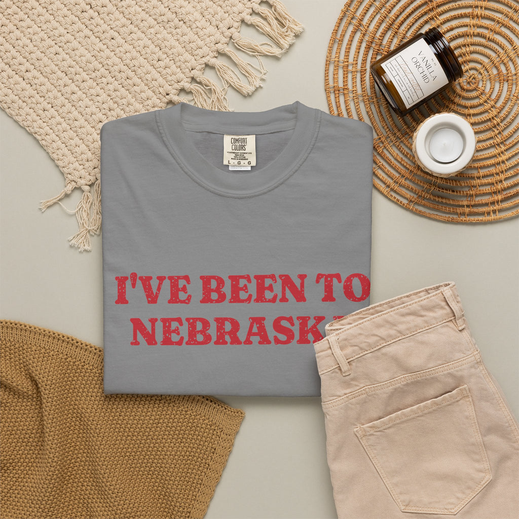 I've Been to Nebraska Vintage Travel Souvenir T-Shirt