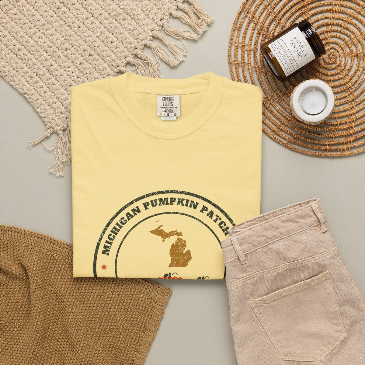 Michigan Pumpkin Patch Co. Badge T-Shirt