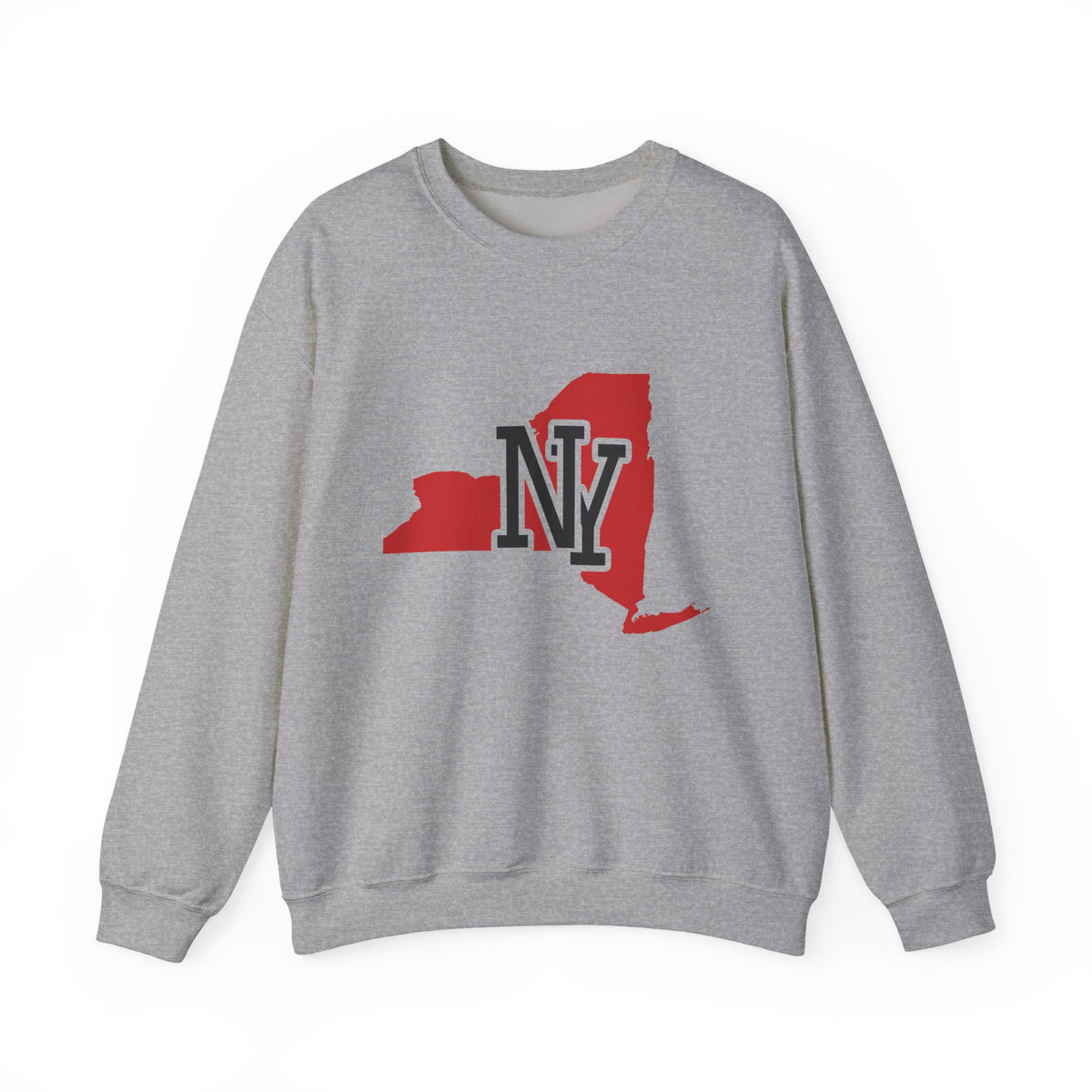 New York Varsity Monogram Map Crewneck Sweatshirt