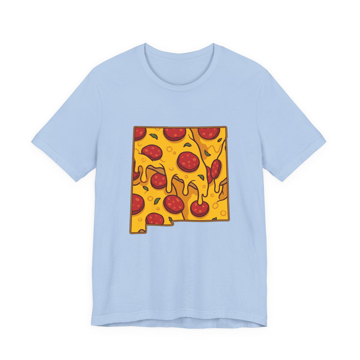 New Mexico Pizza Map T-Shirt