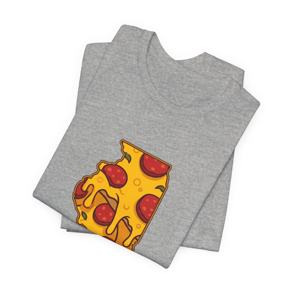 Illinois Pizza Map T-Shirt