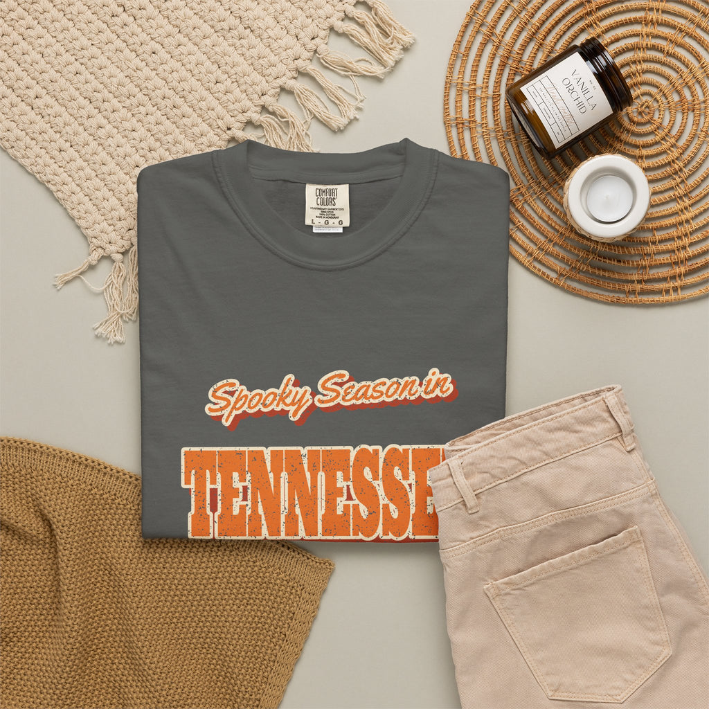 Spooky Season in Tennessee Vintage Postcard T-Shirt