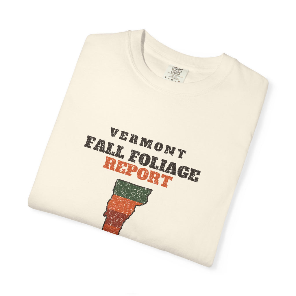 Vermont Fall Foliage Report Map T-Shirt