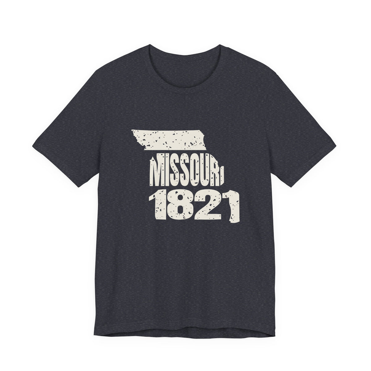 Missouri Vintage Letters Map T-Shirt