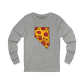 Nevada Pizza Map Long Sleeve Tee