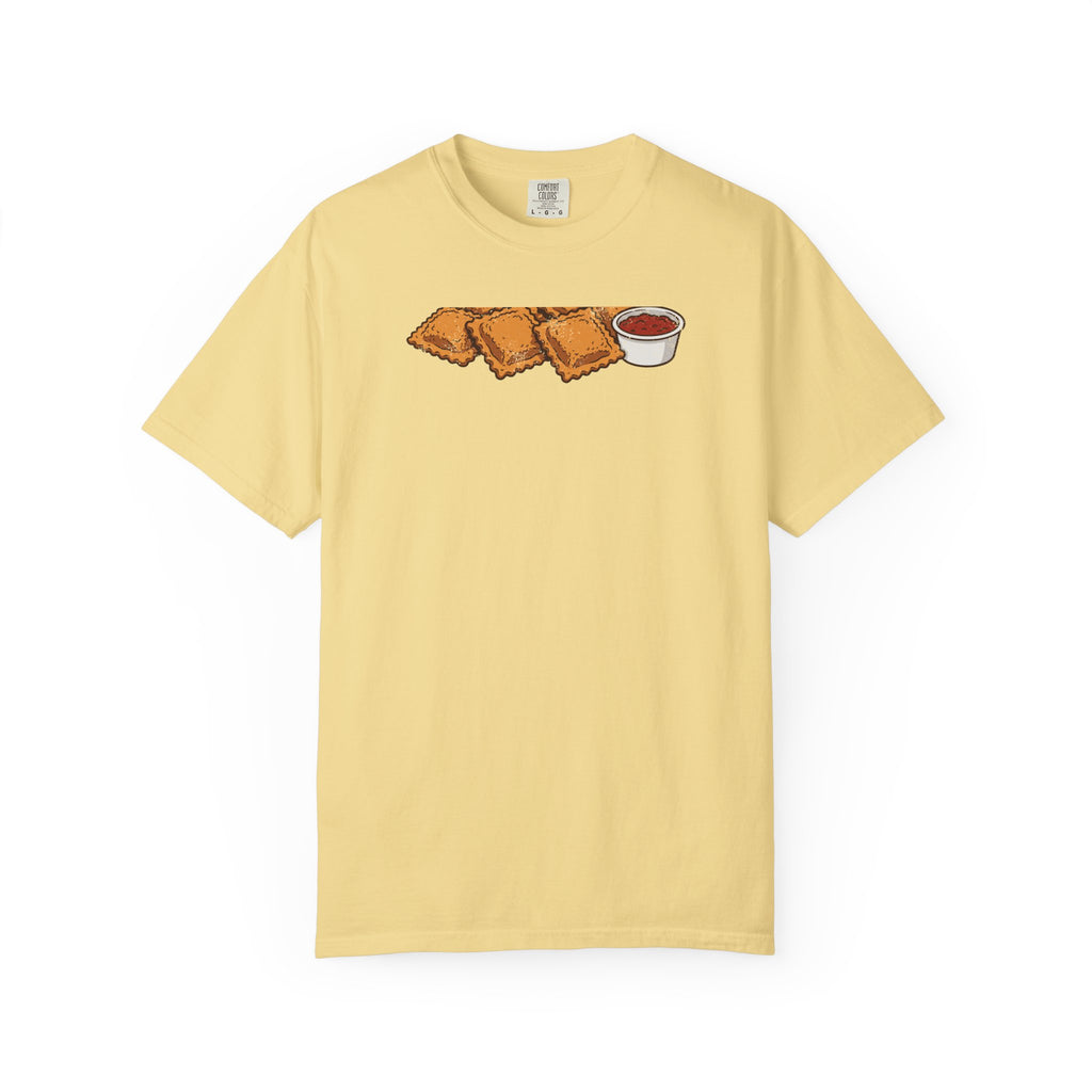 St Louis Toasted Ravioli Retro Food Illustration T-Shirt