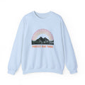 Protect Our Parks Retro Sunset Mountains Crewneck Sweatshirt