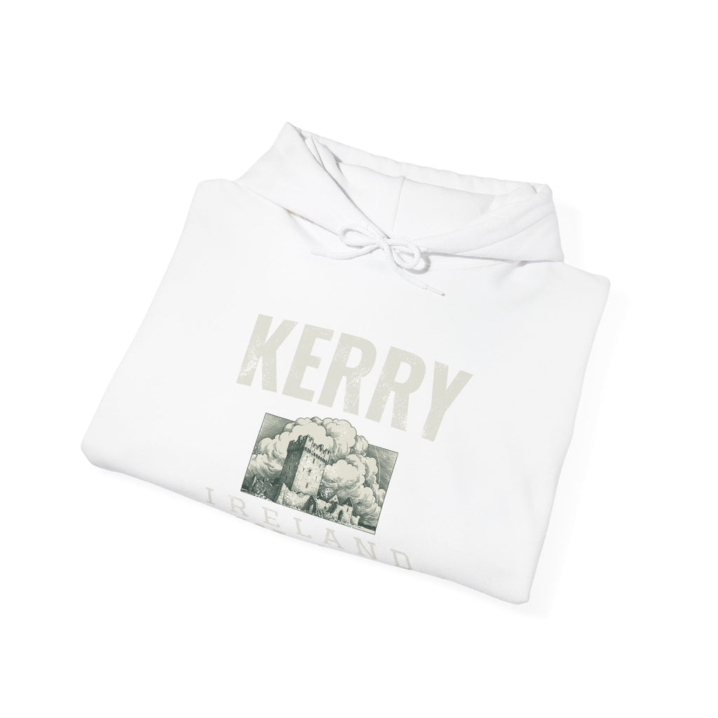 Kerry Ireland Est 1606 Castle Tower Sketch Hoodie