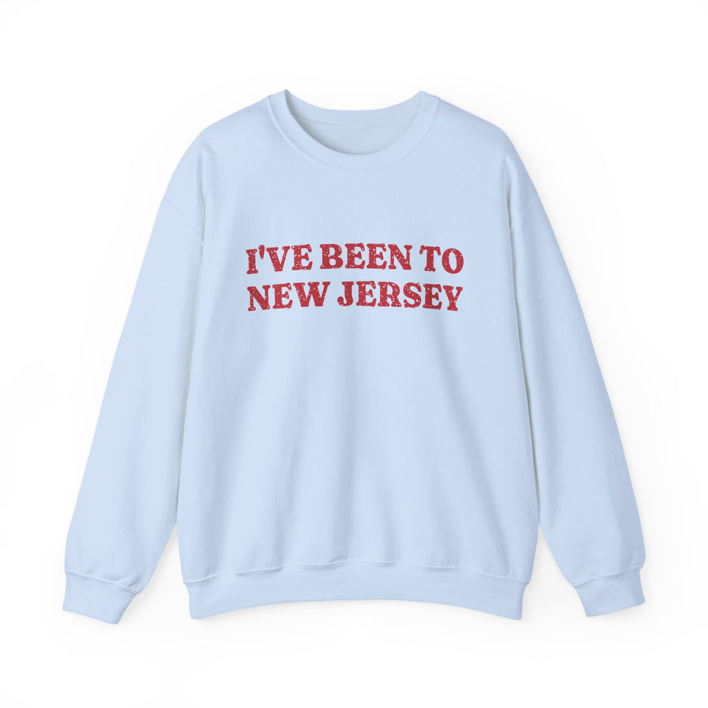 I've Been to New Jersey Vintage Travel Souvenir Crewneck Sweatshirt