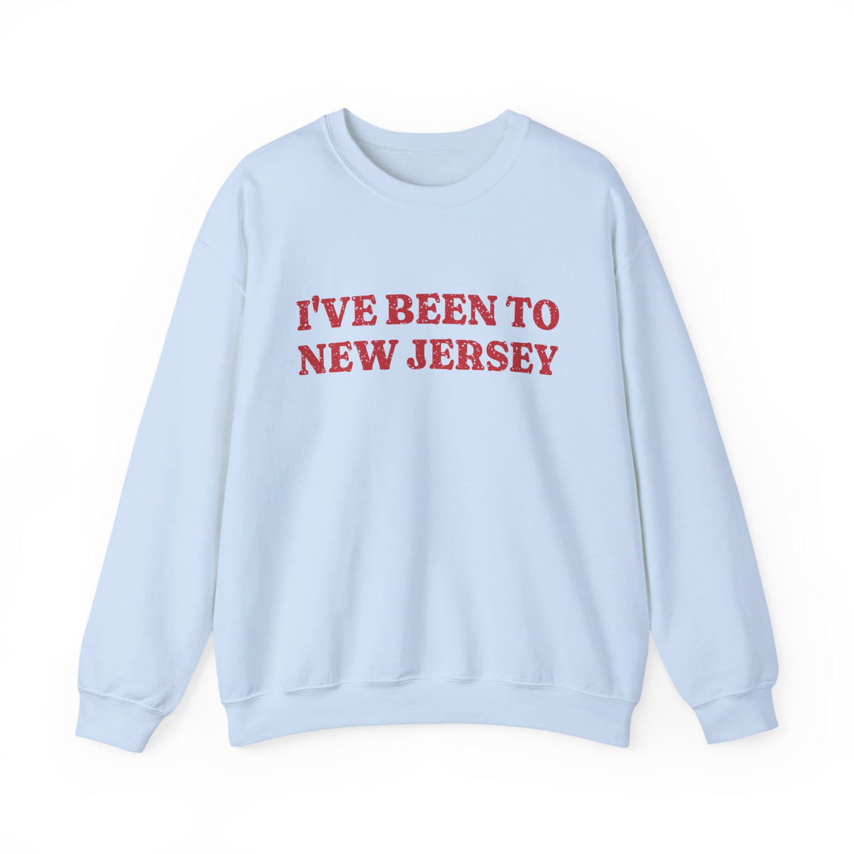 I've Been to New Jersey Vintage Travel Souvenir Crewneck Sweatshirt