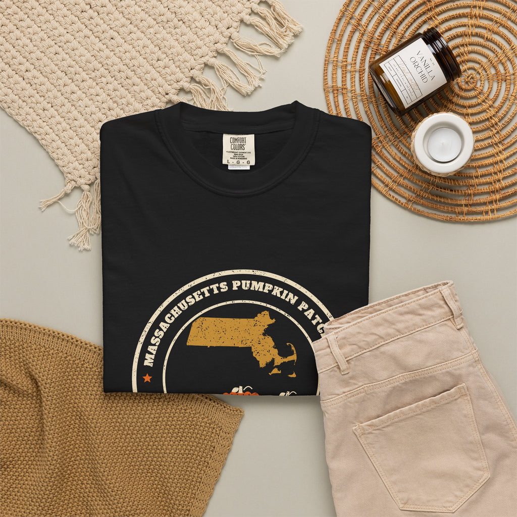 Massachusetts Pumpkin Patch Co. Badge T-Shirt