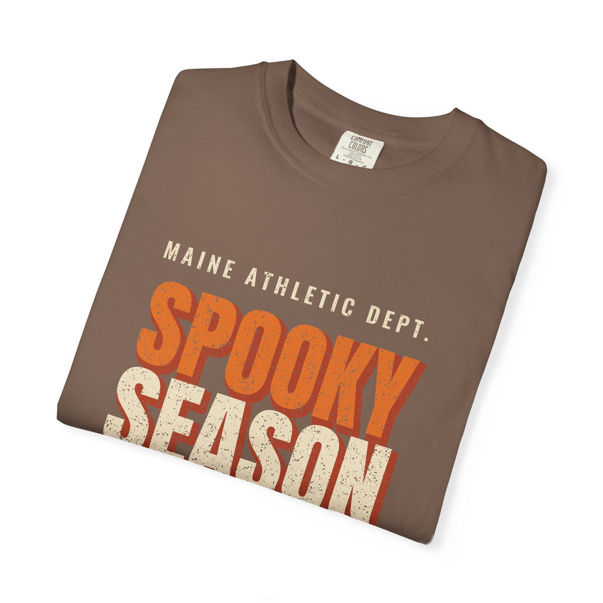 Maine Spooky Season Athletic Dept. T-Shirt