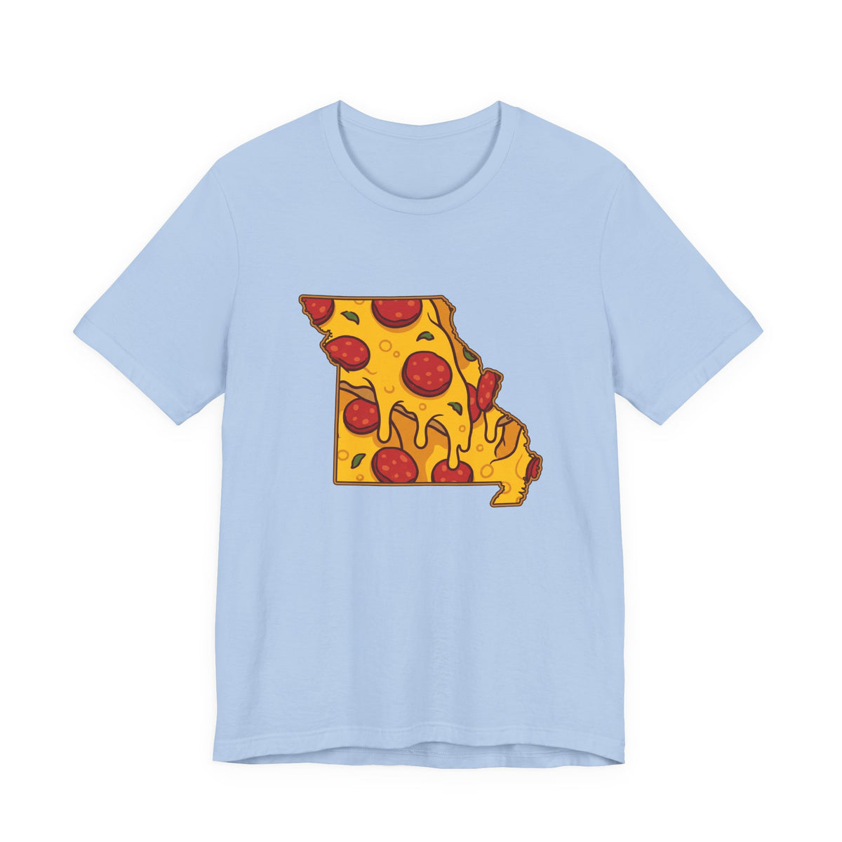 Missouri Pizza Map T-Shirt