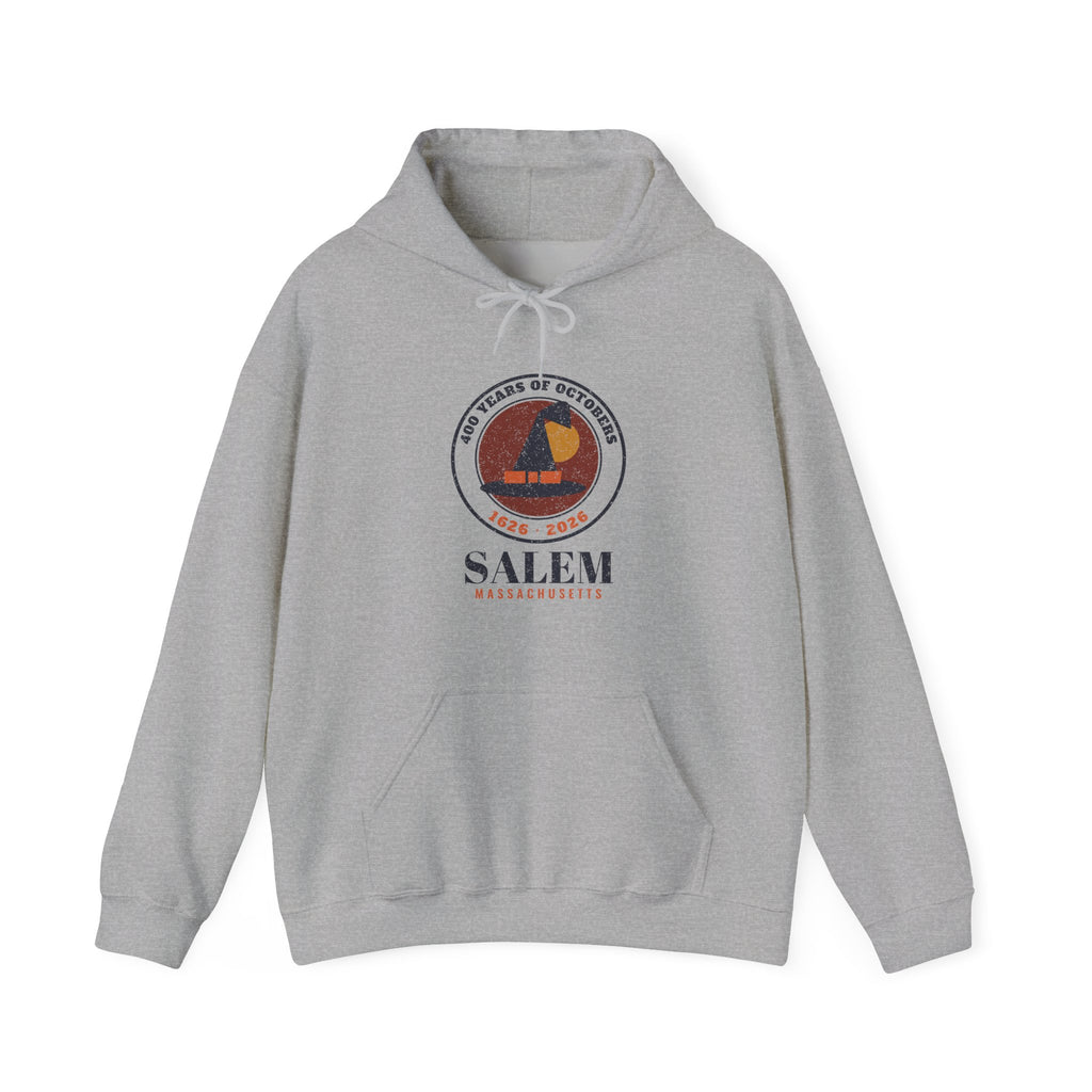 Salem 400 Years 1626-2026 Seal Hoodie