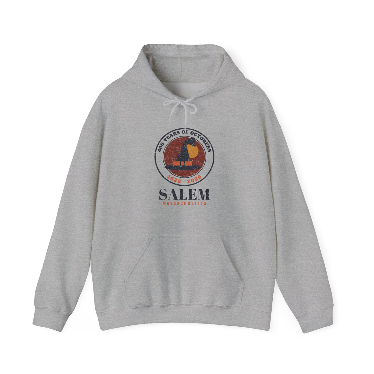 Salem 400 Years 1626-2026 Seal Hoodie