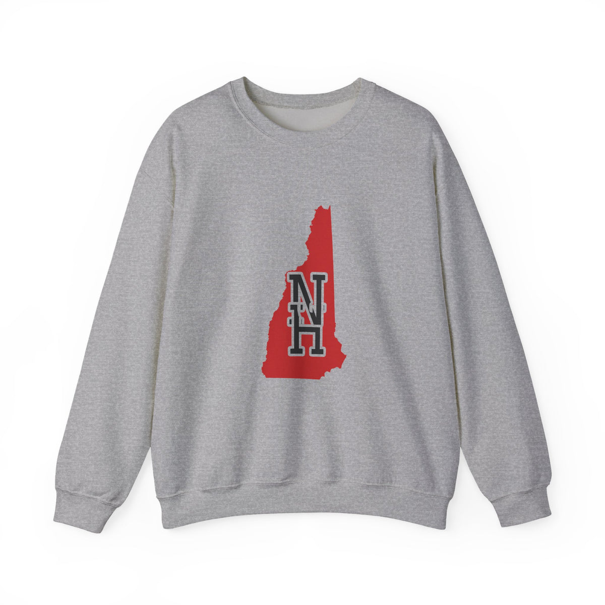 New Hampshire Varsity Monogram Map Crewneck Sweatshirt