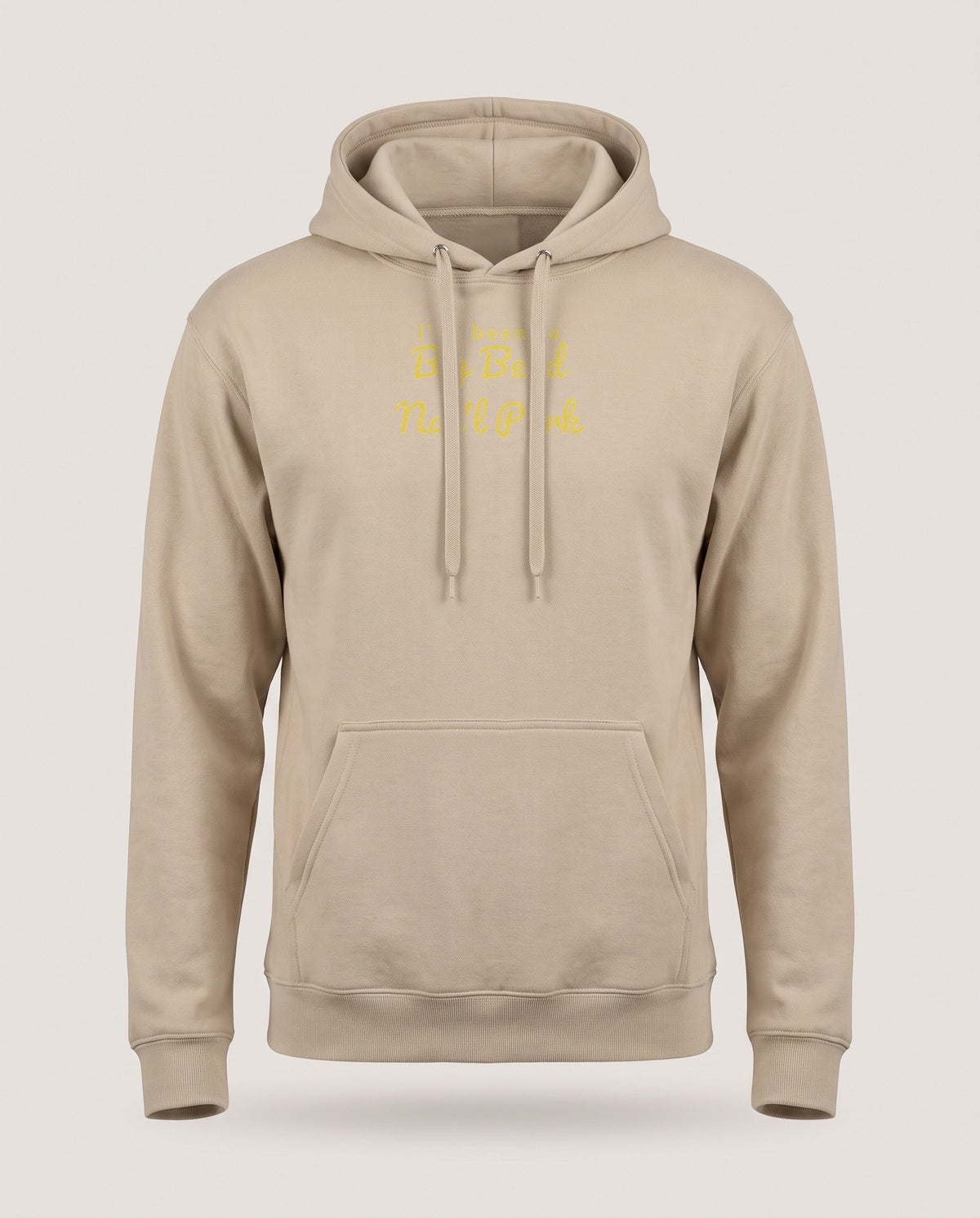 I've Been to Big Bend Nat'l Park Vintage Travel Hoodie — Sand (mockup)