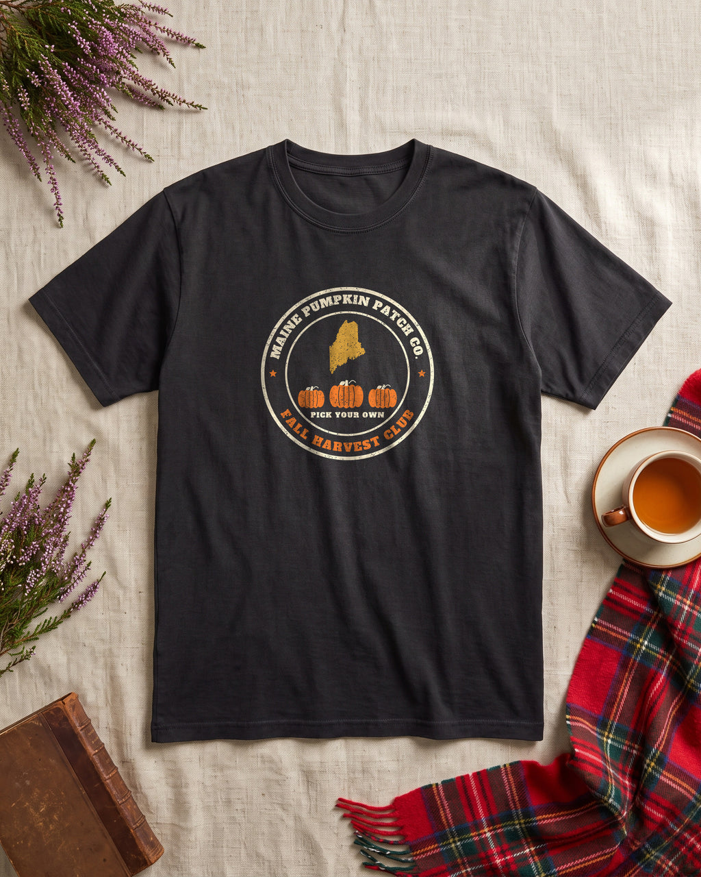 Maine Pumpkin Patch Co. Badge T-Shirt (photo)