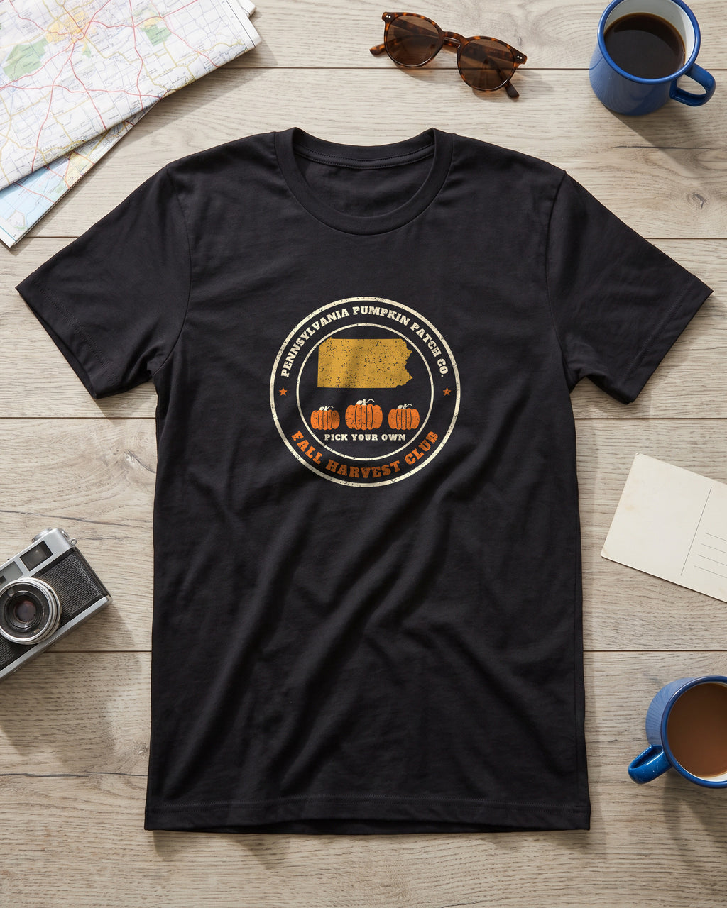 Pennsylvania Pumpkin Patch Co. Badge T-Shirt (photo)