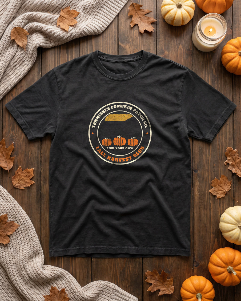 Tennessee Pumpkin Patch Co. Badge T-Shirt (photo)