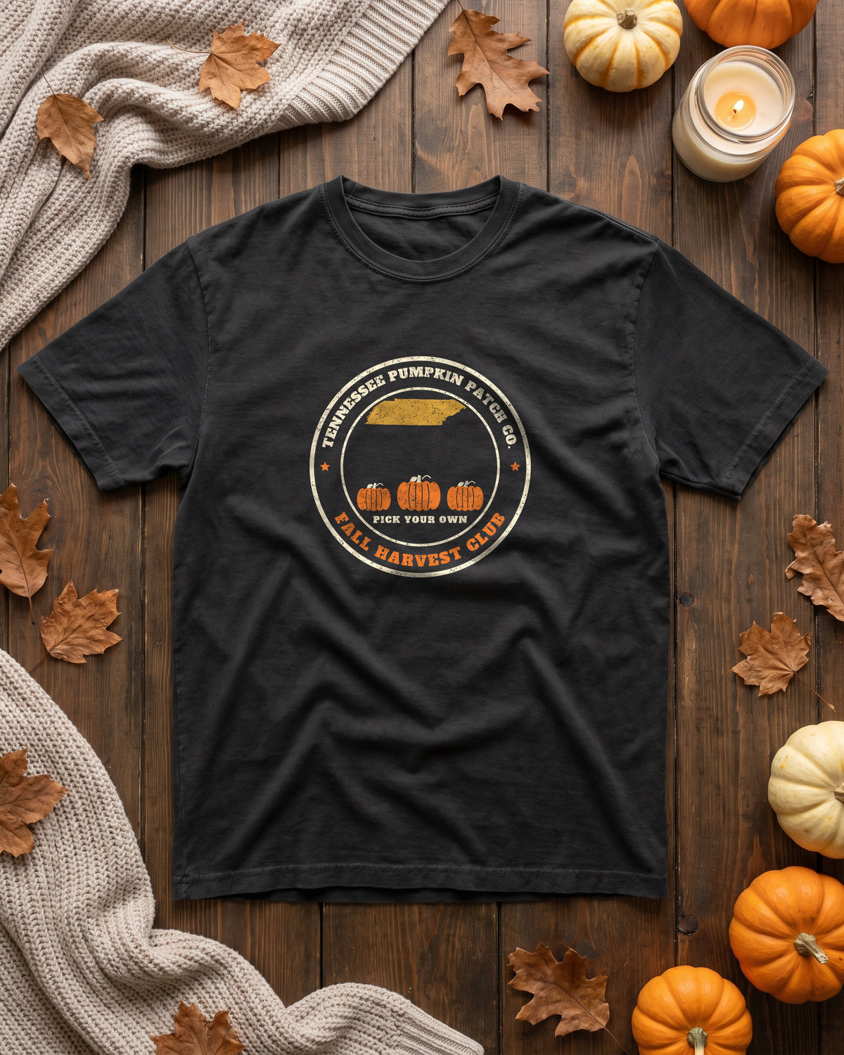 Tennessee Pumpkin Patch Co. Badge T-Shirt (photo)