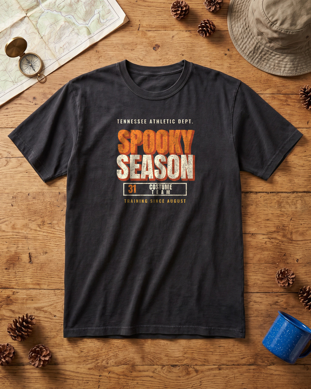 Tennessee Spooky Season Athletic Dept. T-Shirt (photo)