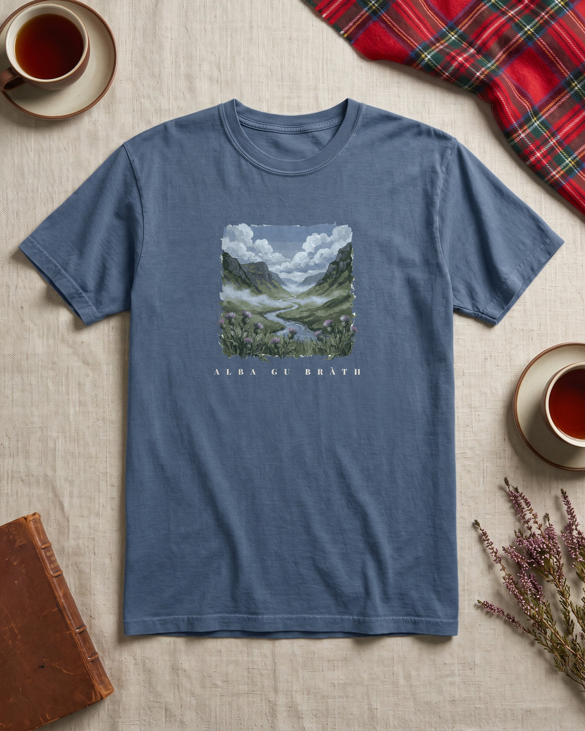 Alba Gu Bràth Scottish Highland Glen T-Shirt (photo)